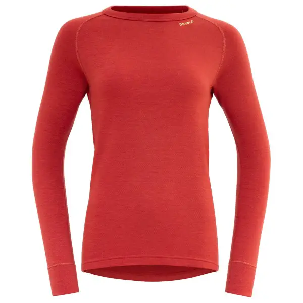 Devold - Expedition Woman Shirt - Merinounterwäsche Gr L rot