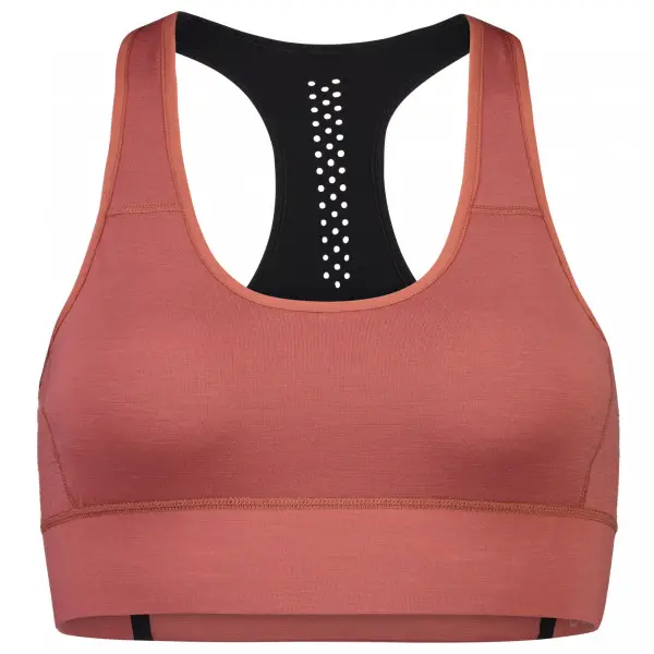 Mons Royale - Women's Stratos Merino Shift Sports Bra - Sport-BH Gr XS rot
