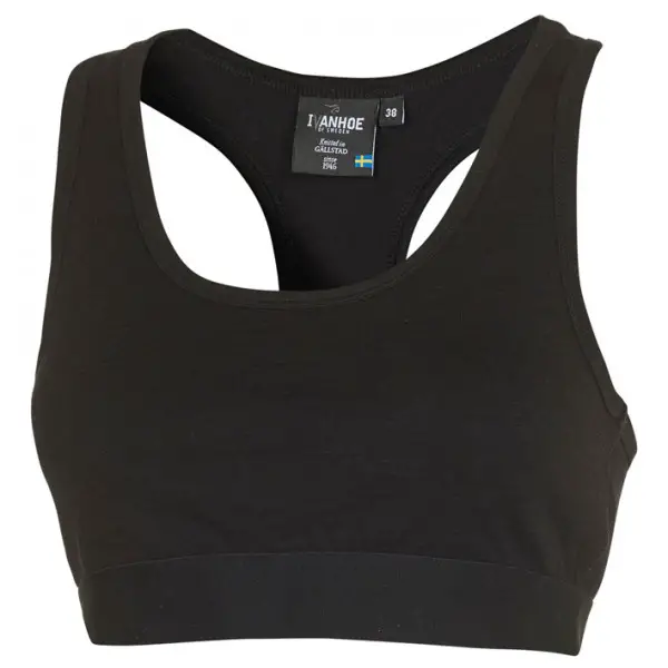 Ivanhoe of Sweden - Women's Underwool Wool Bra - Merinounterwäsche Gr 36 schwarz