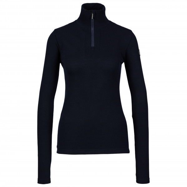 We Norwegians - Women's Tryvann Colblock Zipup - Merinounterwäsche Gr XS schwarz