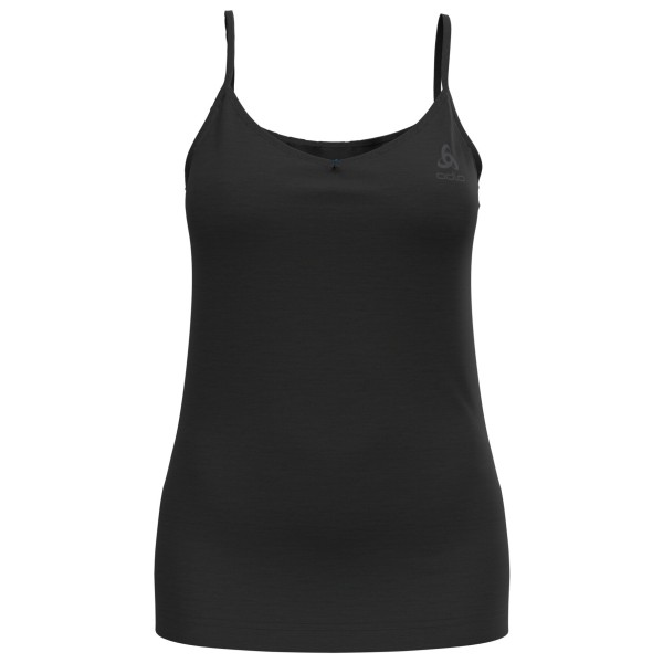 Odlo - Women's Merino 160 Baselayer V-Neck Singlet - Merinounterwäsche Gr S schwarz