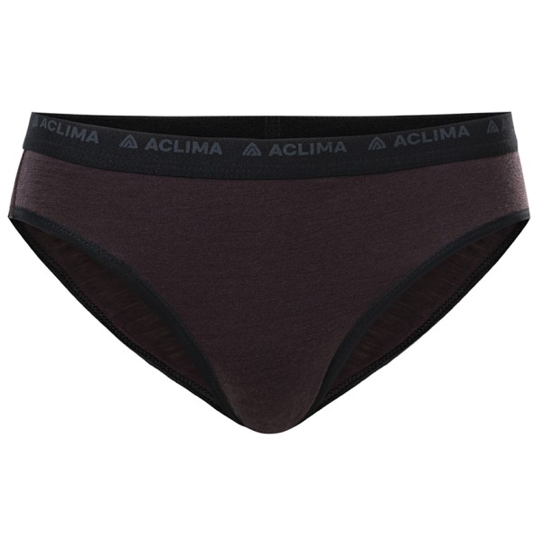 Aclima - Women's Lightwool 140 Briefs - Merinounterwäsche Gr S schwarz