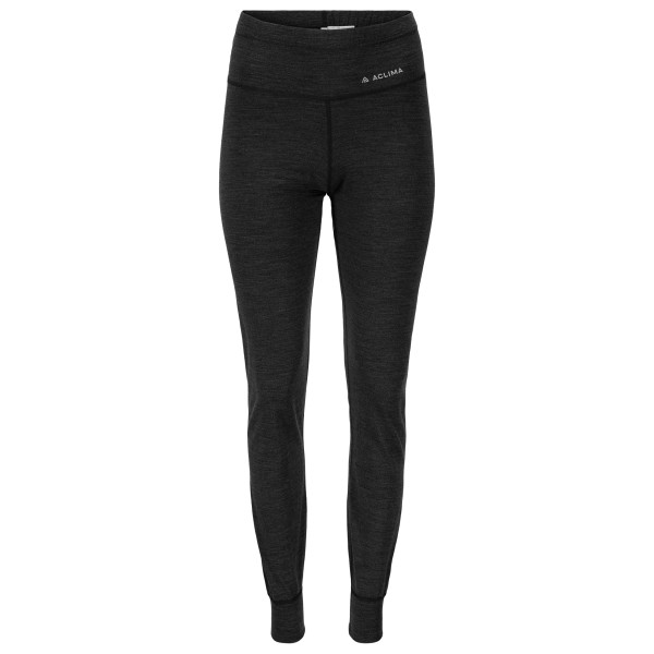 Aclima - Women's Lightwool 180 Longs - Merinounterwäsche Gr XS schwarz