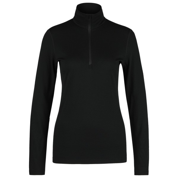 Icebreaker - Women's 200 Oasis L/S Half Zip - Merinolongsleeve Gr XS schwarz