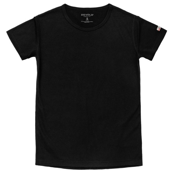 Devold - Women's Breeze Plus Merino 200 T-Shirt - Merinounterwäsche Gr XS schwarz