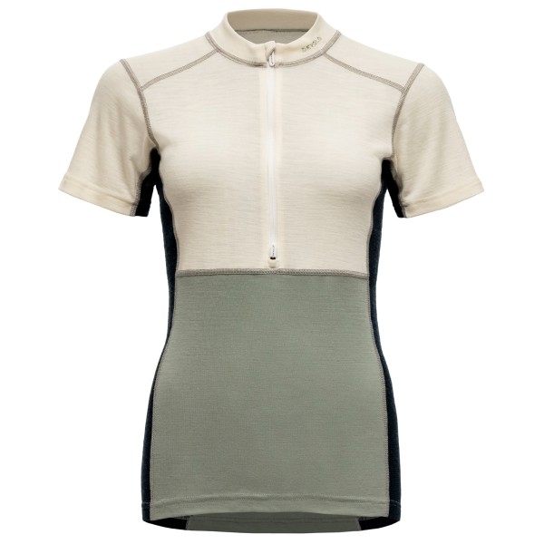 Devold - Women's Lauparen Merino 190 Zip Tee - Merinounterwäsche Gr S beige