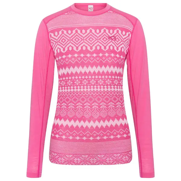 Kari Traa - Women's Live Long Sleeve - Merinounterwäsche Gr XS rosa