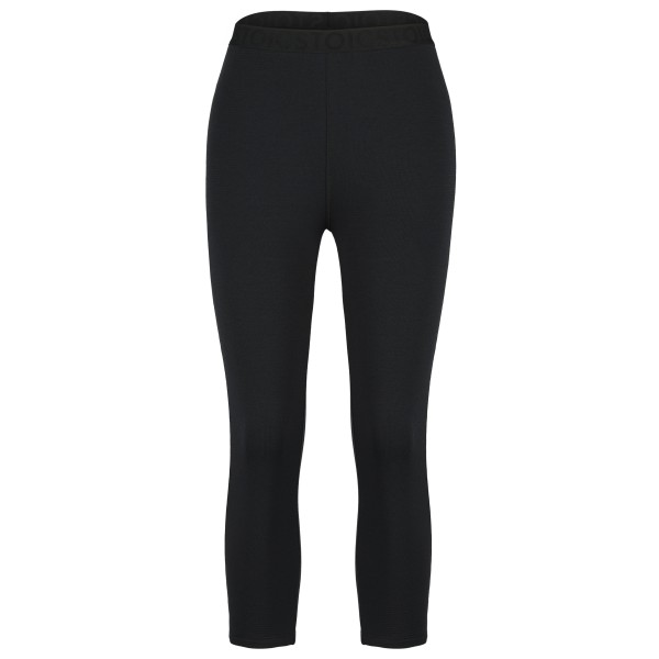 Stoic - Women's MerinoSoft245 TuleboSt. 3/4 Pants - Merinounterwäsche Gr M schwarz