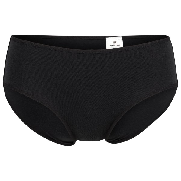 Heber Peak - Women's MerinoMix165 PineconeHe. Hipster - Merinounterwäsche Gr XS schwarz