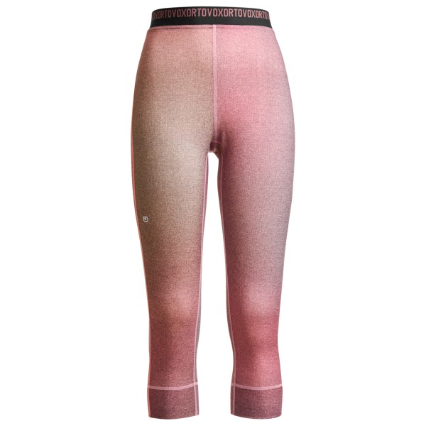 Ortovox - Women's 185 Rock'N'Wool Print Short Pants - Merinounterwäsche Gr S rosa