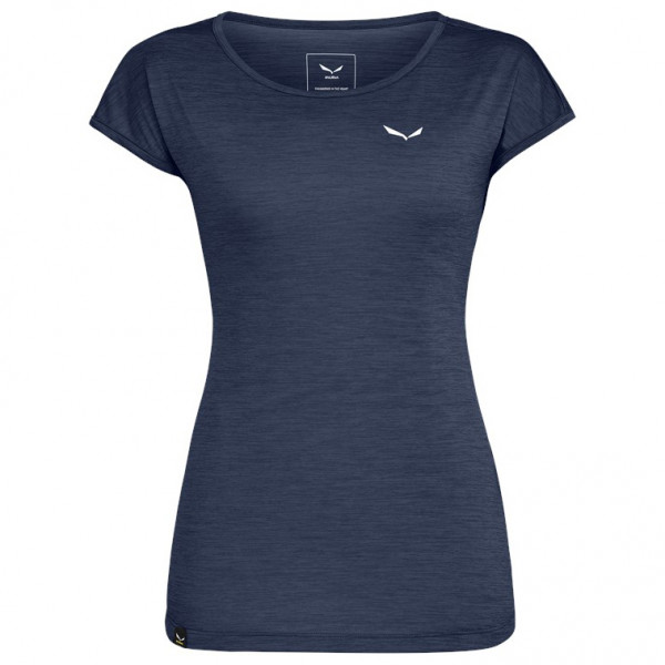 Salewa - Women's Puez Melange Dry S/S Tee - T-Shirt Gr 32 blau