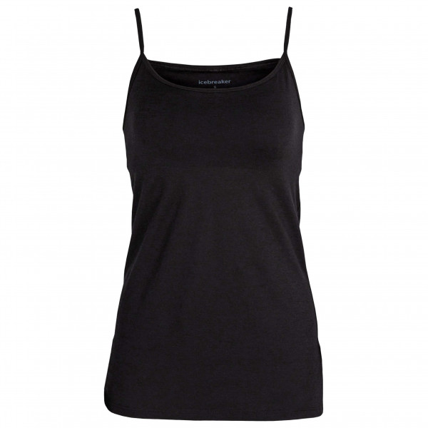 Icebreaker - Women's Siren Bra Cami - Merinoshirt Gr XS schwarz