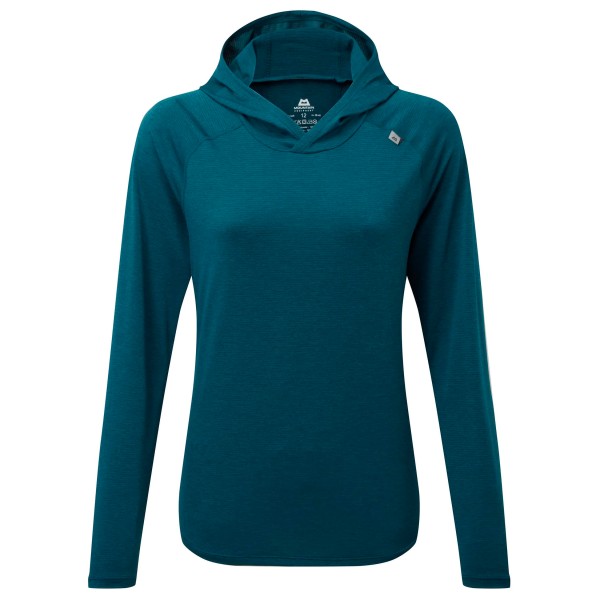 Mountain Equipment - Women's Glace Hooded Top - Hoodie Gr 34 blau