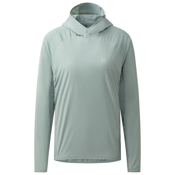 Haglöfs - Women's L.I.M Sunpack Hoodie - Windjacke Gr L grau/türkis