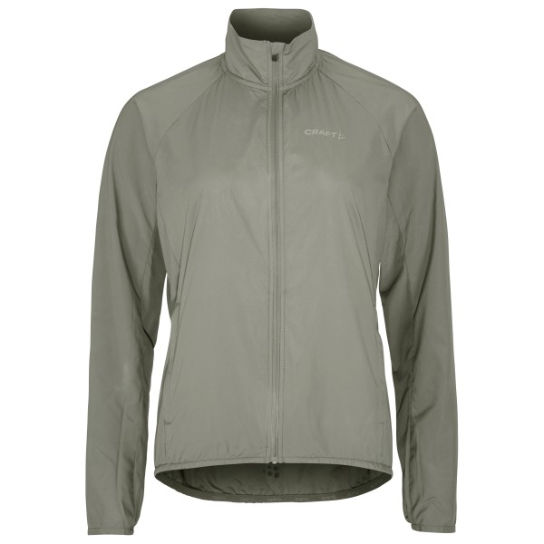 Craft - Women's Core Essence Wind Jacket - Laufjacke Gr S grau/oliv