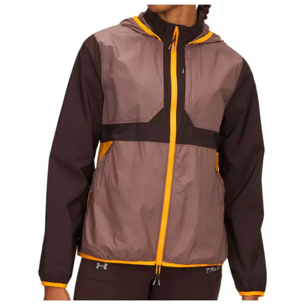 Under Armour - Women's Trail Run Jacket - Laufjacke Gr S braun