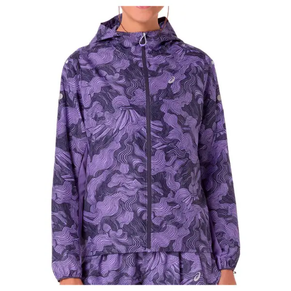 Asics - Women's Fujitrail Packable Jacket - Laufjacke Gr XS lila