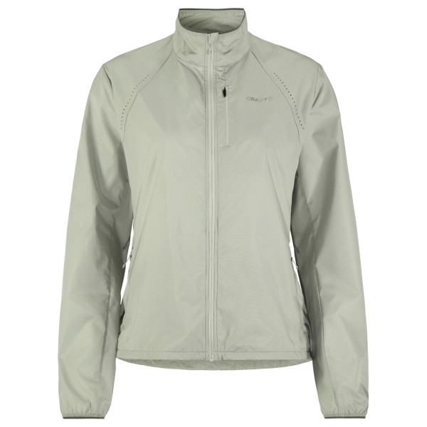 Craft - Women's Essence Wind Jacket 2 - Laufjacke Gr S grau