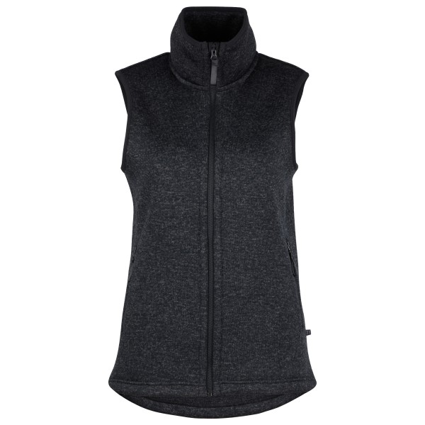 Heber Peak - Women's CrownHe. Knit Vest - Fleeceweste Gr XL schwarz