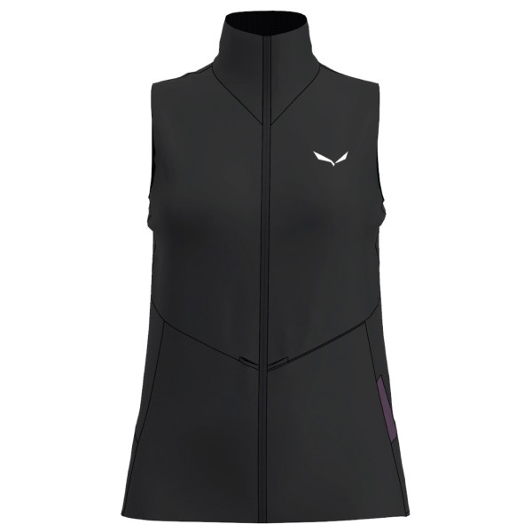 Salewa - Women's Pedroc Durastretch Light Vest - Fleeceweste Gr 34 schwarz