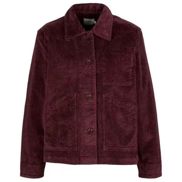 DEDICATED - Women's Jacket Stiby Corduroy - Hemd Gr L rot