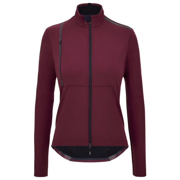 Santini - Women's Vega+ Winter Jacket - Fahrradjacke Gr L rot