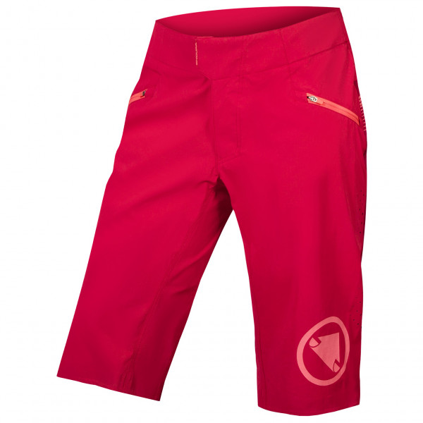 Endura - Women's Singletrack Lite Shorts - Radhose Gr XXS - Short: -8 cm rot