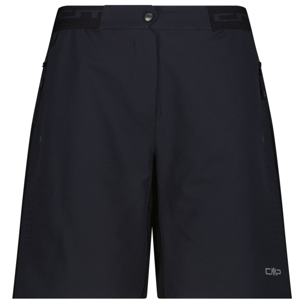 CMP - Women's Free Bike Stretch Bermuda + Mesh Underwear - Radhose Gr 34 schwarz