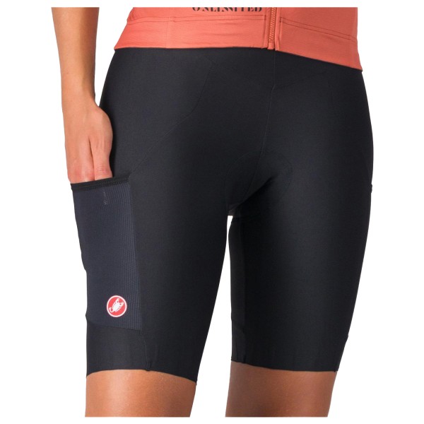 Castelli - Women's Unlimited Endurance DT Bibshort - Radhose Gr S schwarz