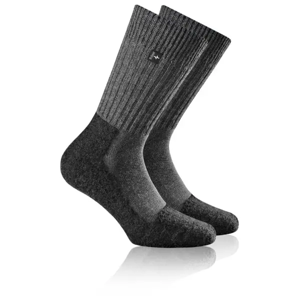 Rohner - Original - Wandersocken Gr 47-49 - XXL grau/schwarz