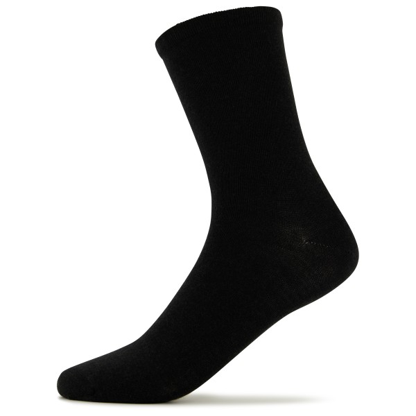 Woolpower - Liner Classic - Wandersocken Gr 45-48 schwarz