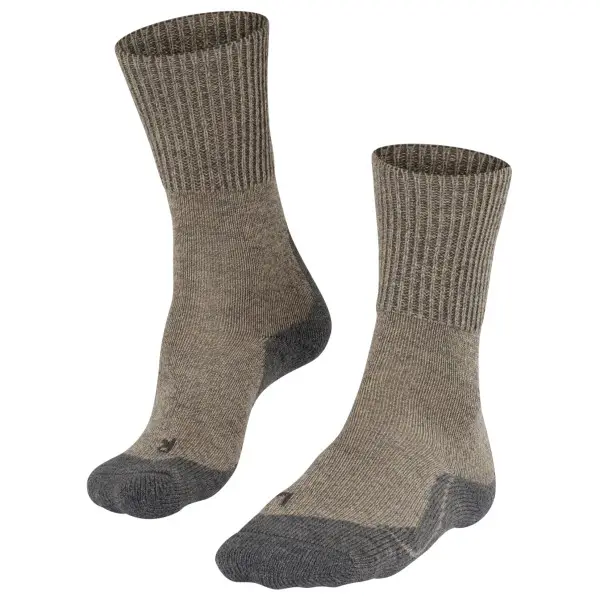 Falke - TK1 Wool - Wandersocken Gr 39-41 grau