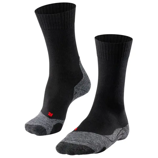 Falke - Women's TK2 - Wandersocken Gr 35/36 schwarz