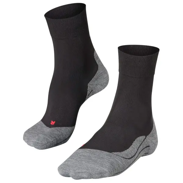 Falke - Falke RU4 - Laufsocken Gr 46-48 grau/schwarz