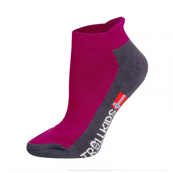 Trollkids - Kids Hiking Low Cut Socks II - Multifunktionssocken Gr 39-42 bunt