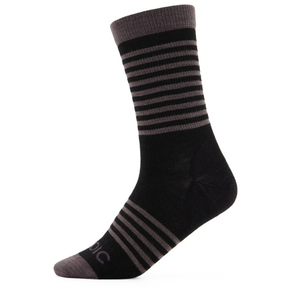 Stoic - Merino Everyday Crew Socks - Multifunktionssocken Gr 36-38 schwarz/grau