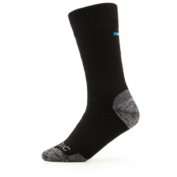 Stoic - Merino Hiking Crew Socks - Wandersocken Gr 36-38 schwarz
