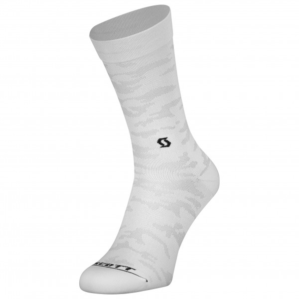 Scott - Sock Trail Camo Crew - Laufsocken Gr 42-44 grau