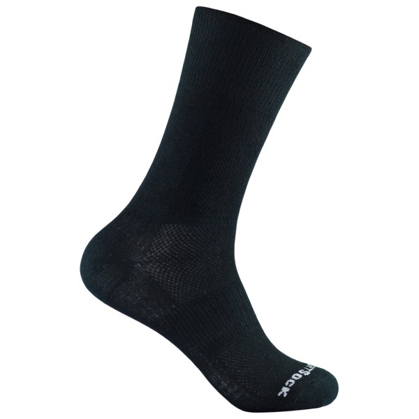 Wrightsock - Coolmesh II Crew - Wandersocken Gr 41,5-45 schwarz