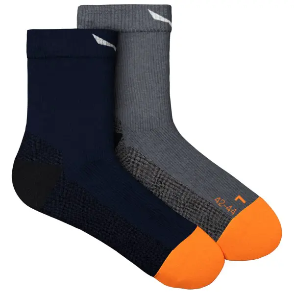 Salewa - MTN TRN All Mountain Crew Sock - Wandersocken Gr 45-47 blau