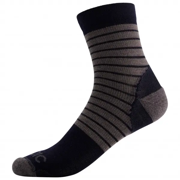 Stoic - Merino MTB Quarter Socks - Radsocken Gr 36-38 schwarz