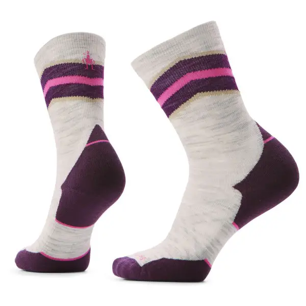 Smartwool - Women's Run Targeted Cushion Mid Crew - Laufsocken Gr 34-37 grau