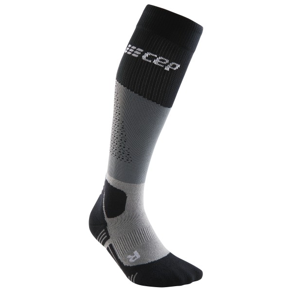 CEP - Women's Max Cushion Socks Hiking Tall - Wandersocken Gr II grau/schwarz