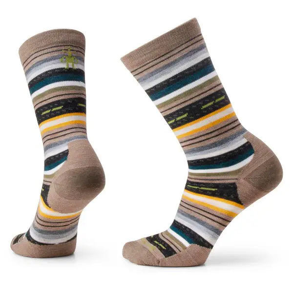Smartwool - Everyday Margarita Crew - Multifunktionssocken Gr 34-37 braun
