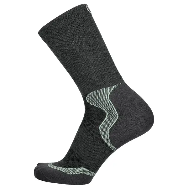 UphillSport - Malla Hiking & Walking - Wandersocken Gr 43-46 schwarz/grau