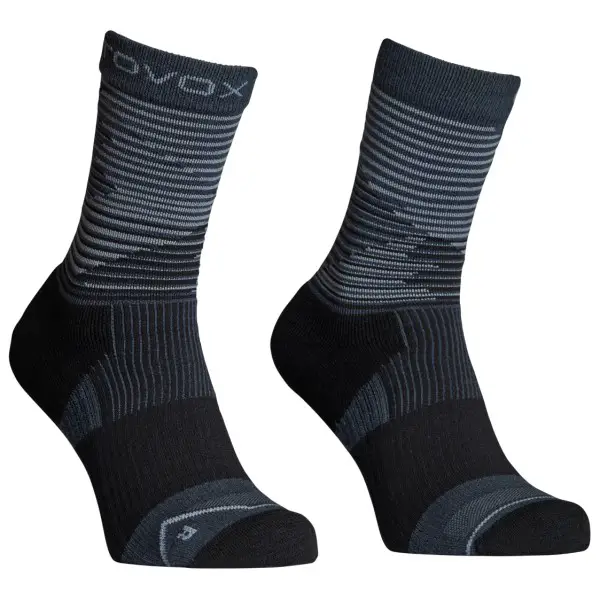 Ortovox - All Mountain Mid Socks - Merinosocken Gr 45-47 schwarz/blau