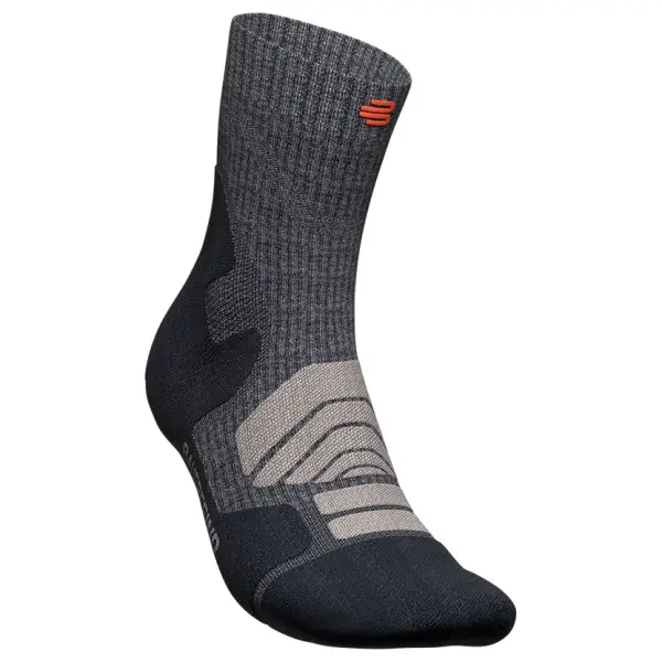 Bauerfeind Sports - Outdoor Merino Mid Cut Socks - Wandersocken Gr 38-41 grau
