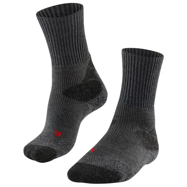 Falke - TKX Expedition - Wandersocken Gr 39-41 schwarz/grau