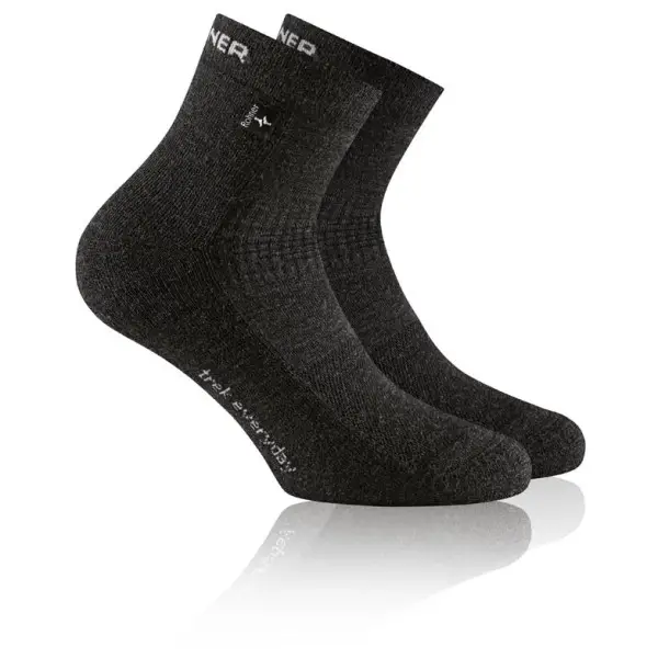 Rohner - Trek Everyday - Wandersocken Gr 39-41 schwarz