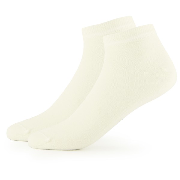 Alpacasocks&Co - Merino Lifestyle Ankle 2-Pack - Merinosocken Gr 36-39 weiß